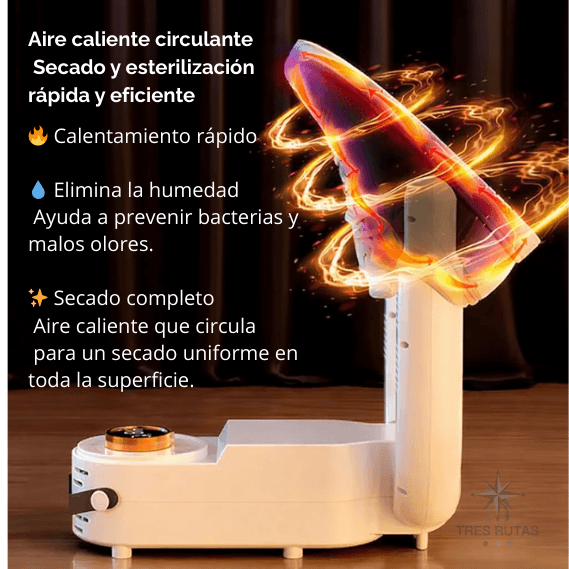 Secador de Zapatos 4 en 1
