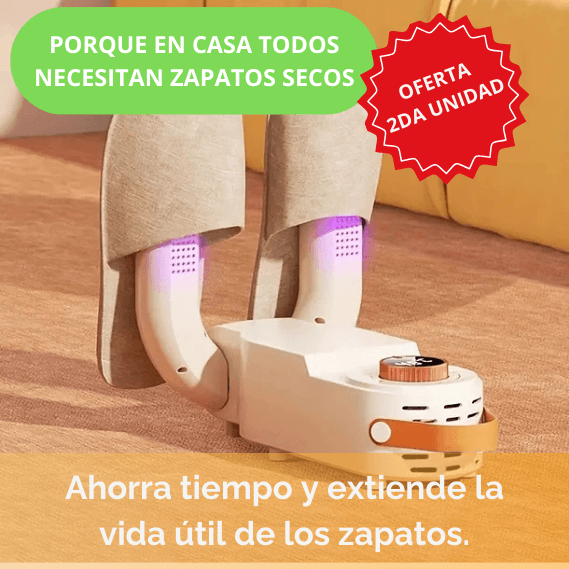 Secador de Zapatos 4 en 1