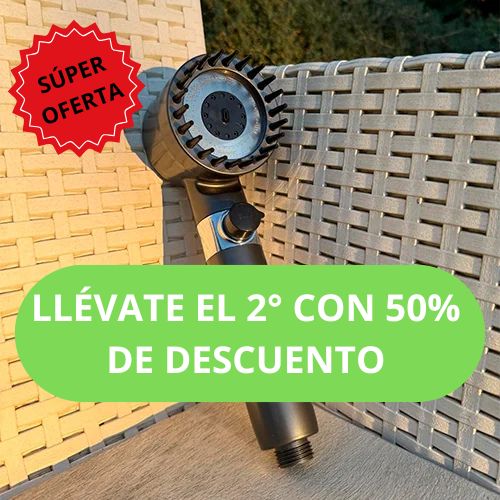 Cabezal de Ducha Alta Presión con Filtro